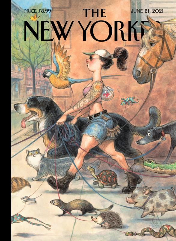 The-New-Yorker June 21, 2021 Issue Cover