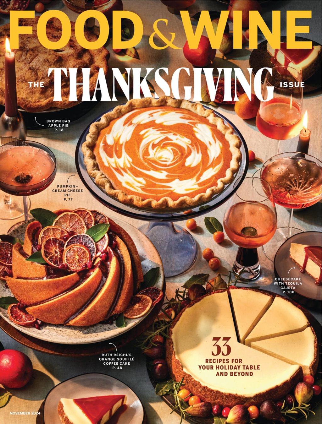 Food-and-Wine November 01, 2024 Issue Cover