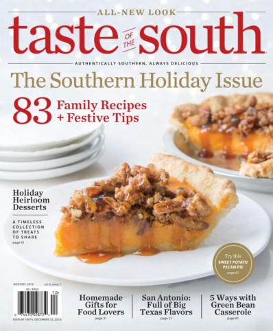 Taste of the South November 01, 2018 Issue Cover
