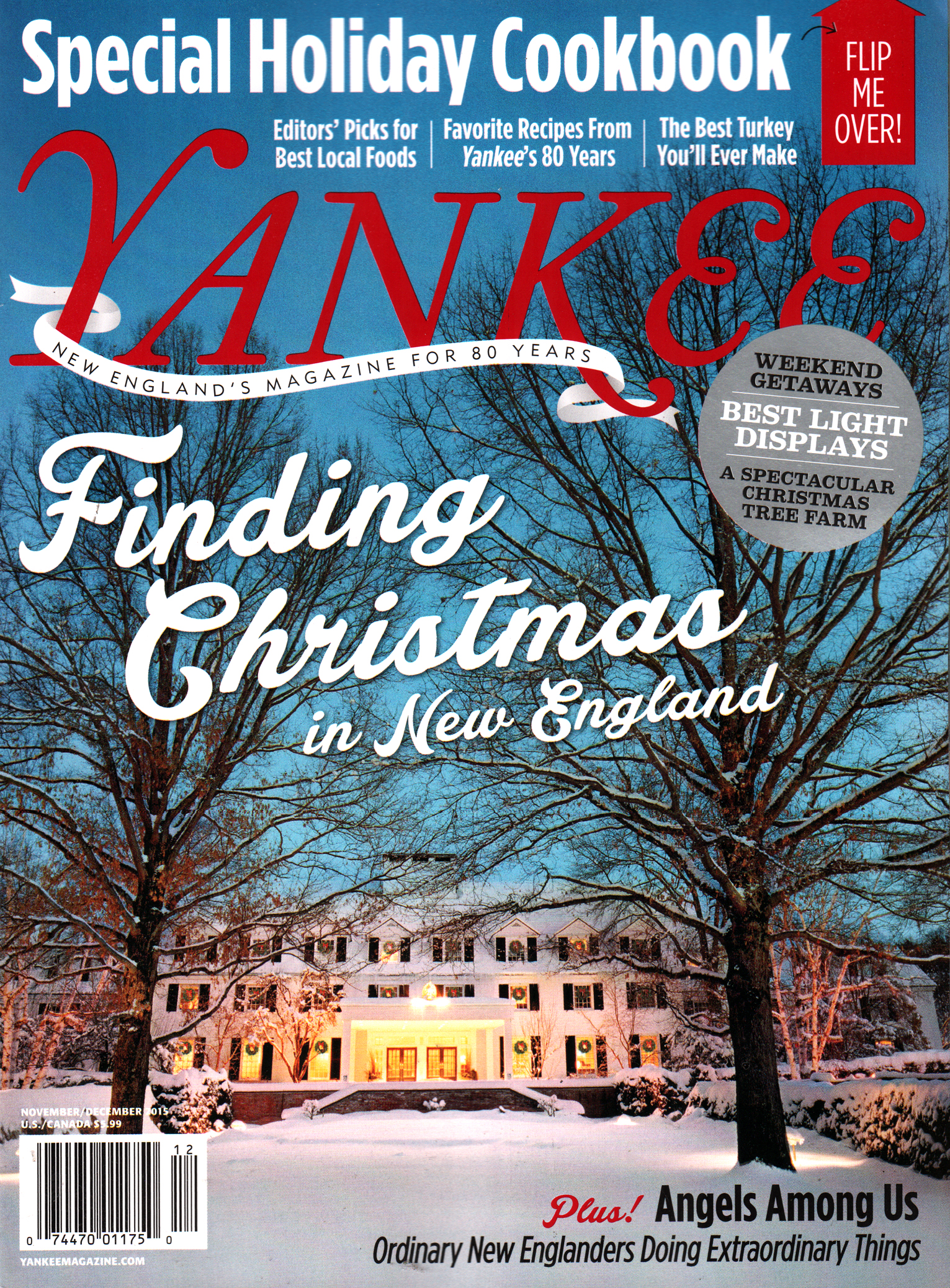 yankee November 01, 2015 Issue Cover