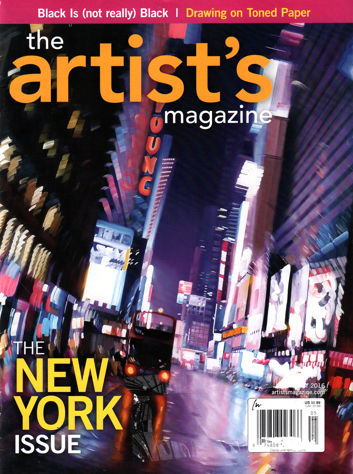 Artists May 01, 2016 Issue Cover