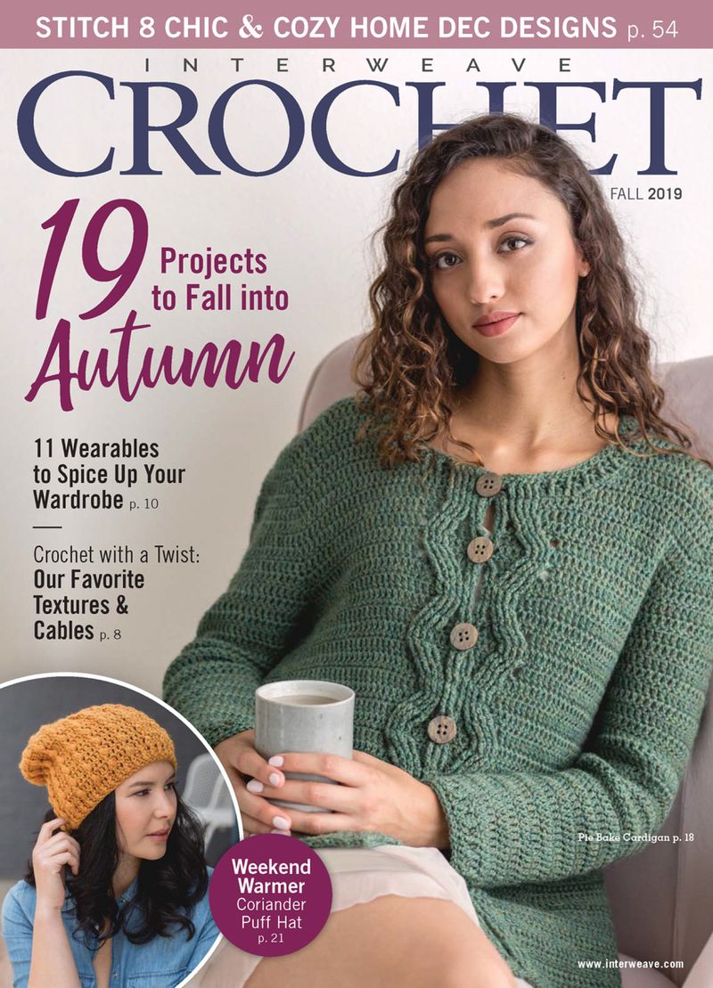 Interweave-Crochet September 01, 2019 Issue Cover
