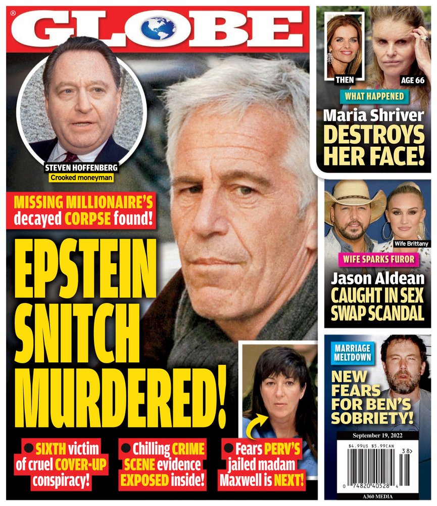 Globe September 19, 2022 Issue Cover