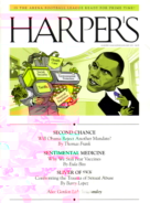Harpers January 01, 2013 Issue Cover