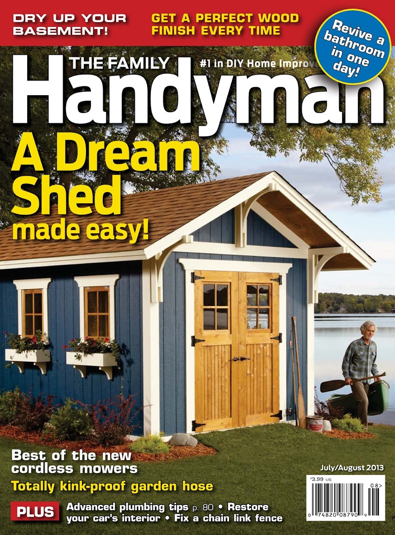 The-Family-Handyman July 01, 2013 Issue Cover