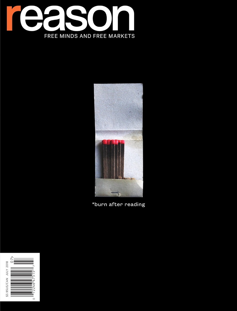 Reason July 01, 2018 Issue Cover