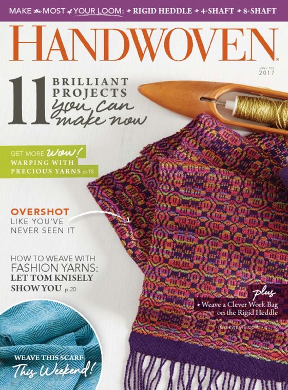 Handwoven January 01, 2017 Issue Cover