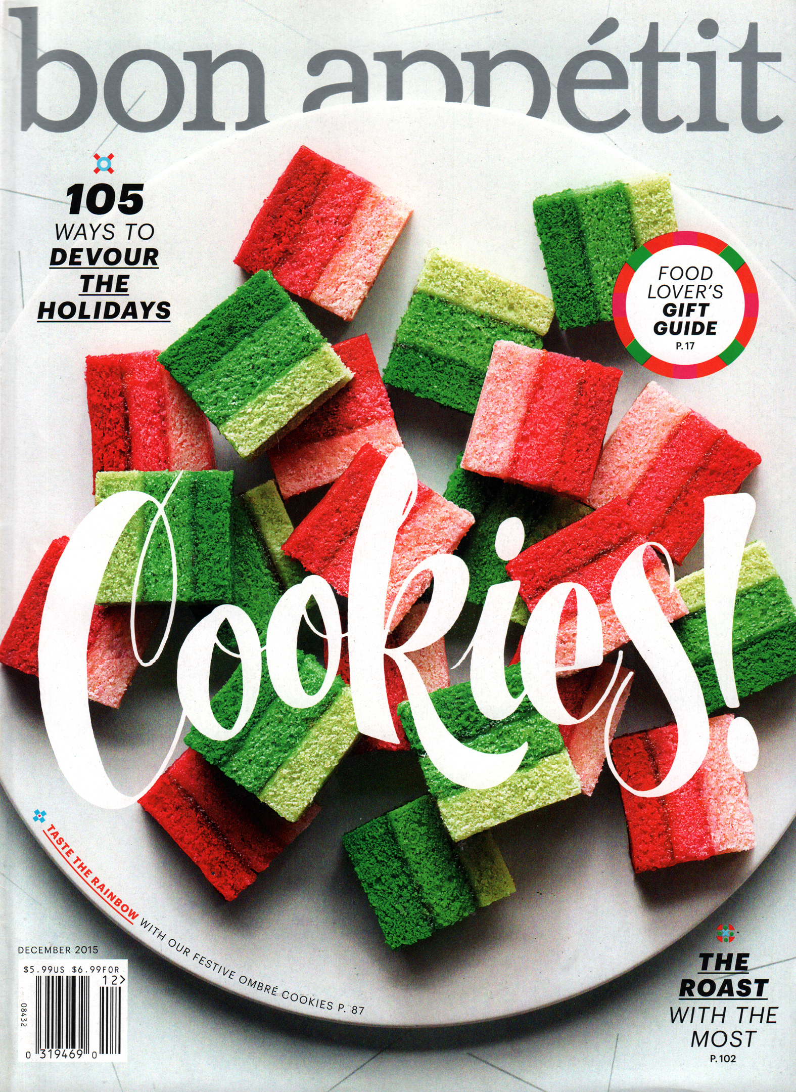 Bon-Appétit December 01, 2015 Issue Cover