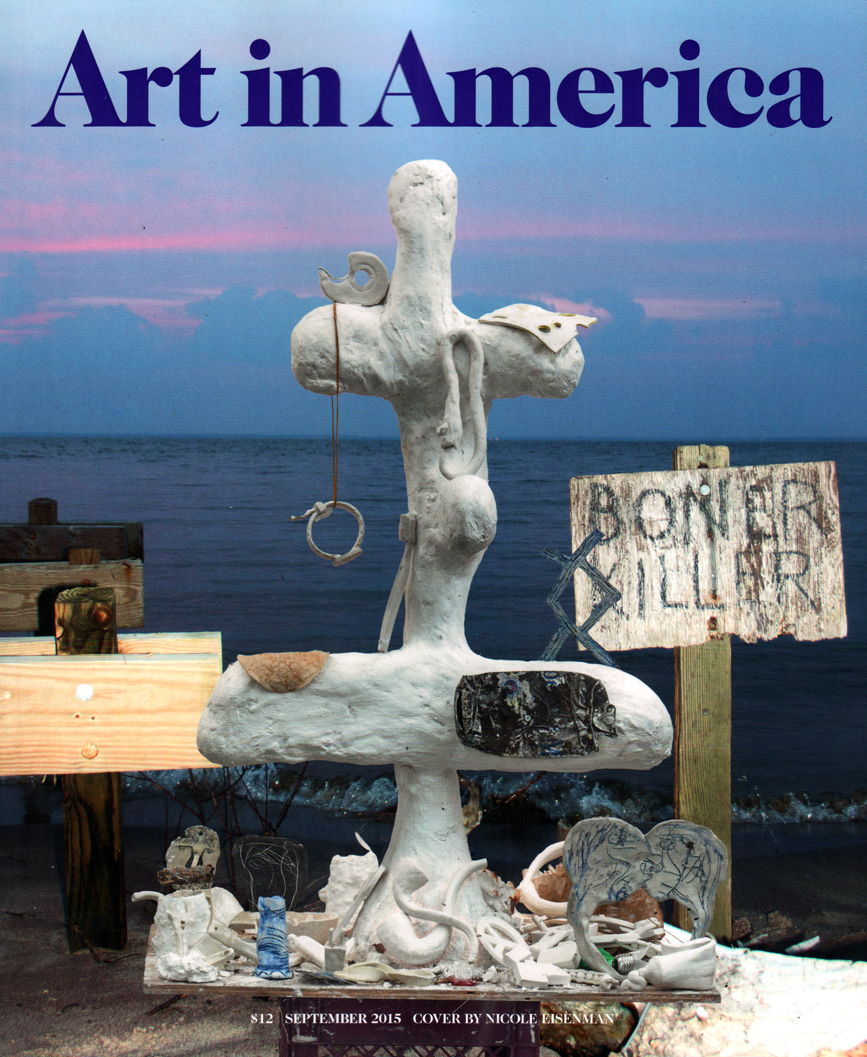 Art-In-America September 01, 2015 Issue Cover