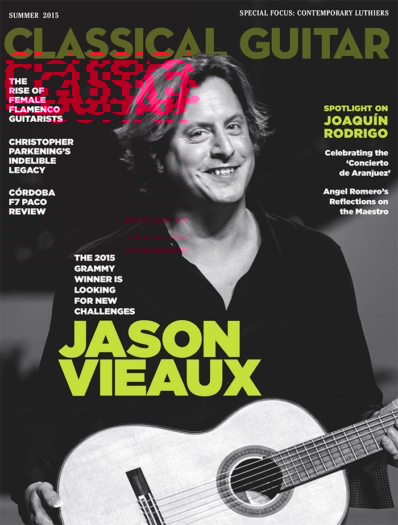 Classical Guitar June 01, 2015 Issue Cover
