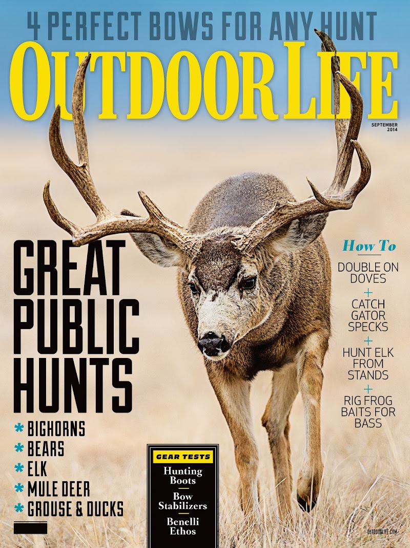Outdoor-Life September 01, 2014 Issue Cover