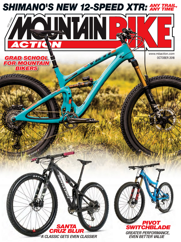 Mountain-Bike-Action October 01, 2018 Issue Cover