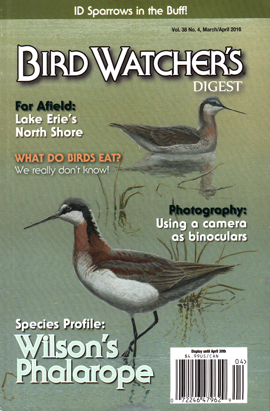 Bird-Watchers-Digest March 01, 2016 Issue Cover