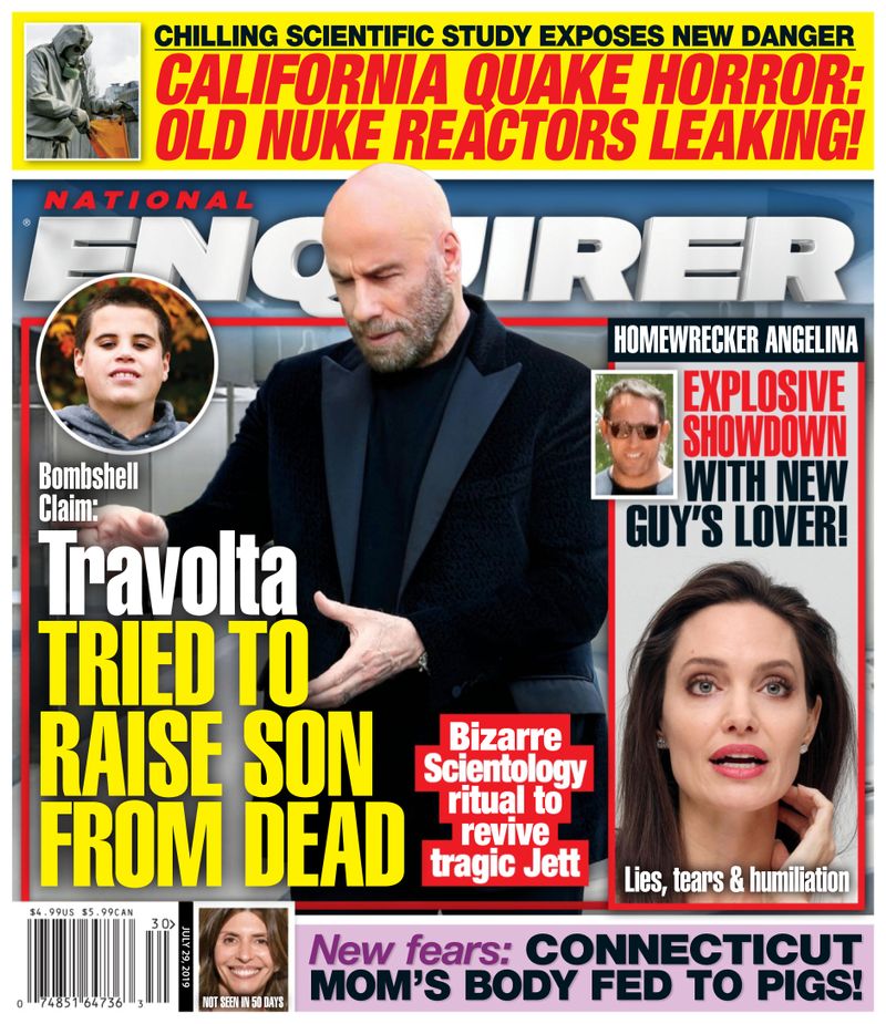 national-enquirer July 29, 2019 Issue Cover