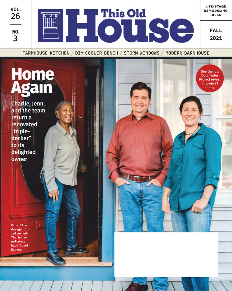 This-Old-House September 01, 2021 Issue Cover