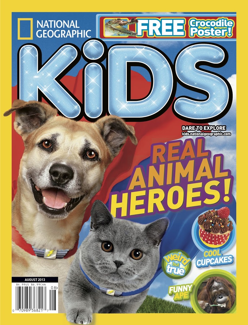 National-Geographic-Kids August 01, 2013 Issue Cover