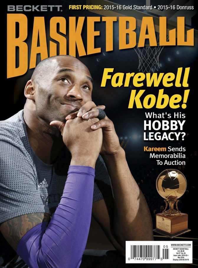 Beckett-Basketball May 01, 2016 Issue Cover