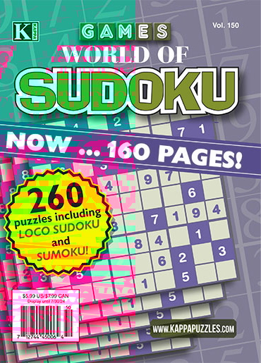 World Of Sudoku December 01, 2025 Issue Cover