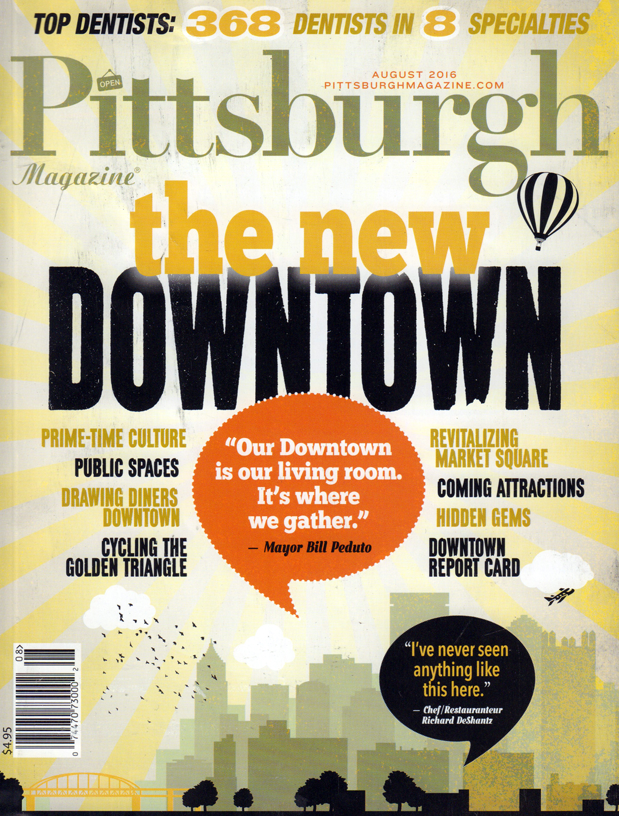 Pittsburgh-Magazine August 01, 2016 Issue Cover