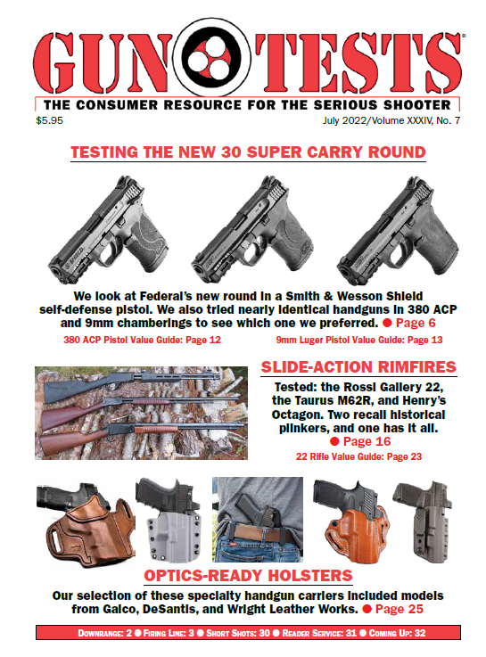 Gun-Tests July 01, 2022 Issue Cover