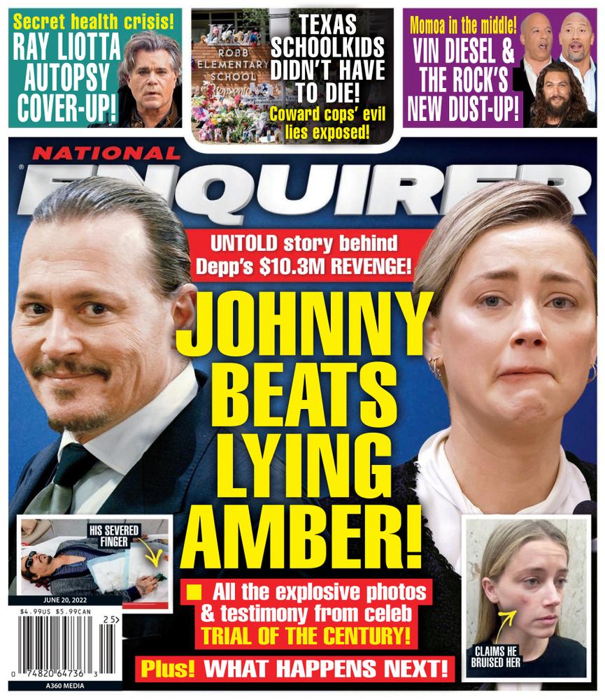 national-enquirer June 20, 2022 Issue Cover