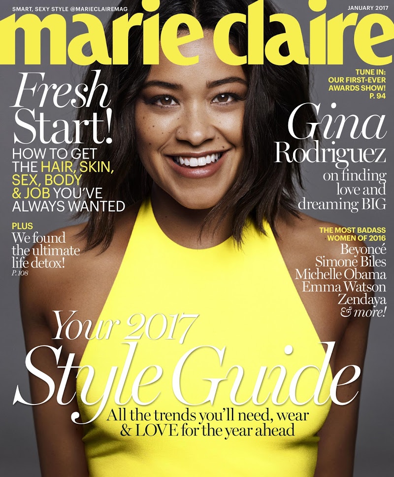 Marie-Claire January 01, 2017 Issue Cover