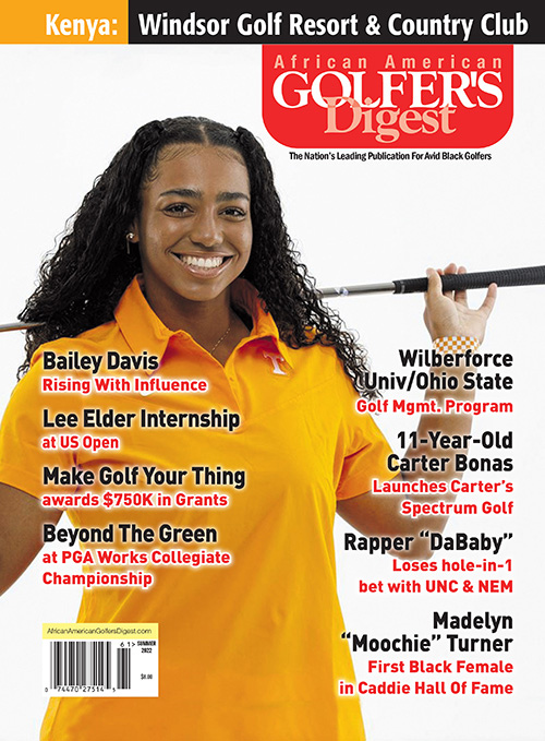 African-Amercian-Golfers-Digest June 01, 2022 Issue Cover