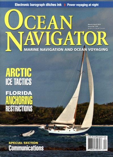 Ocean Navigator March 01, 2015 Issue Cover