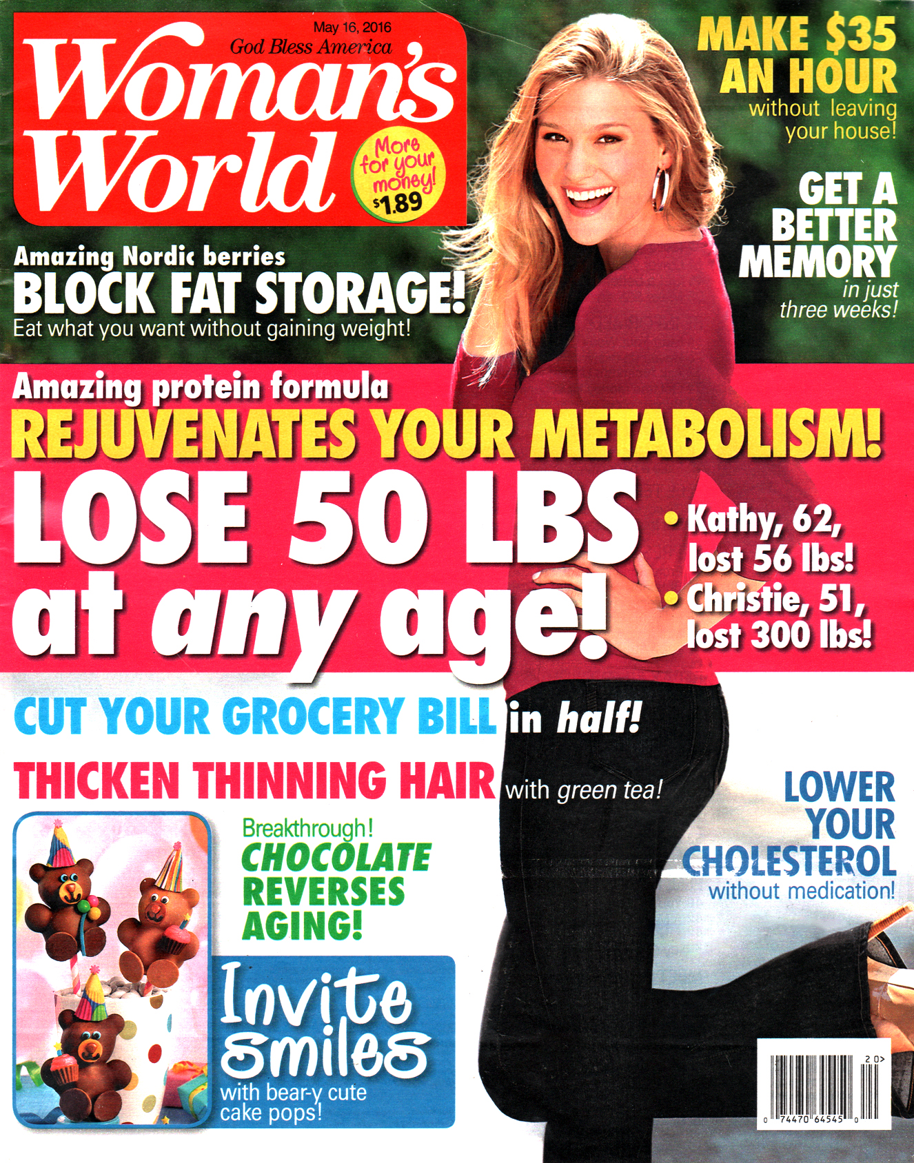 Womans-World May 16, 2016 Issue Cover