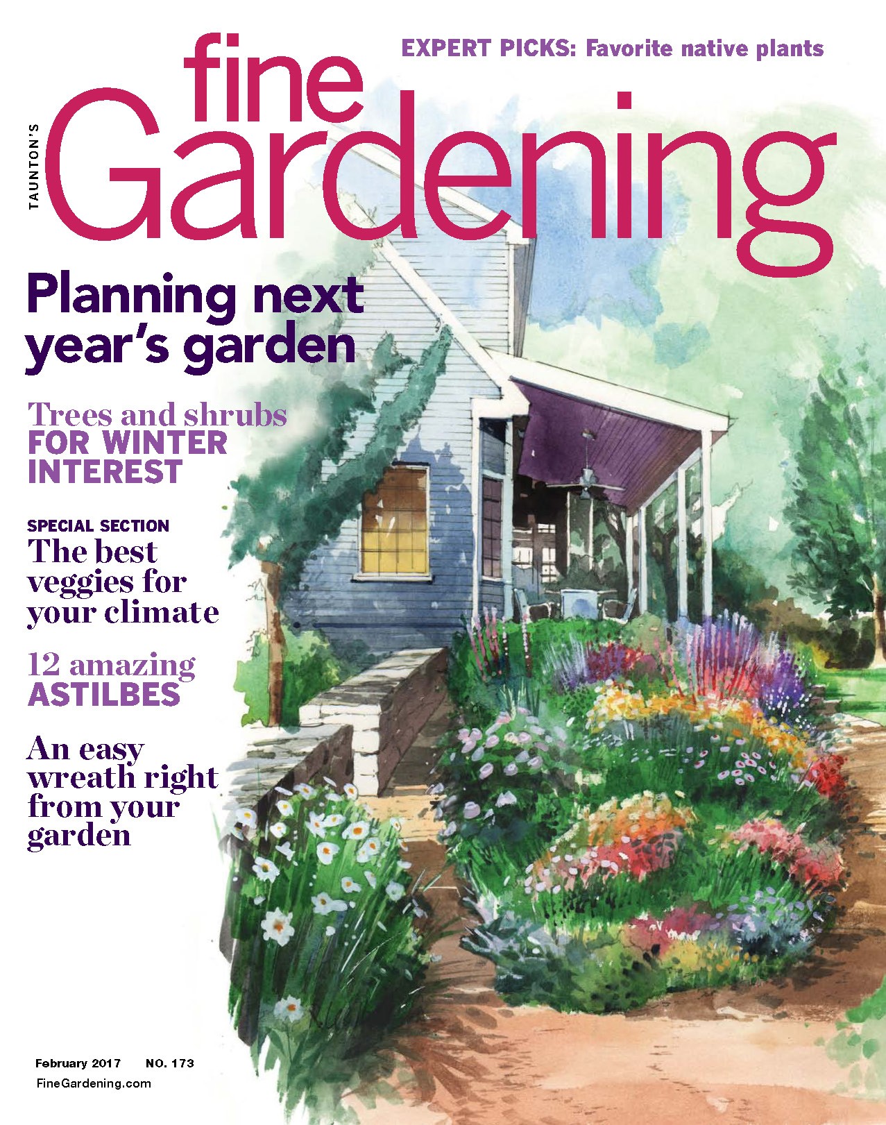 Fine-Gardening February 01, 2017 Issue Cover