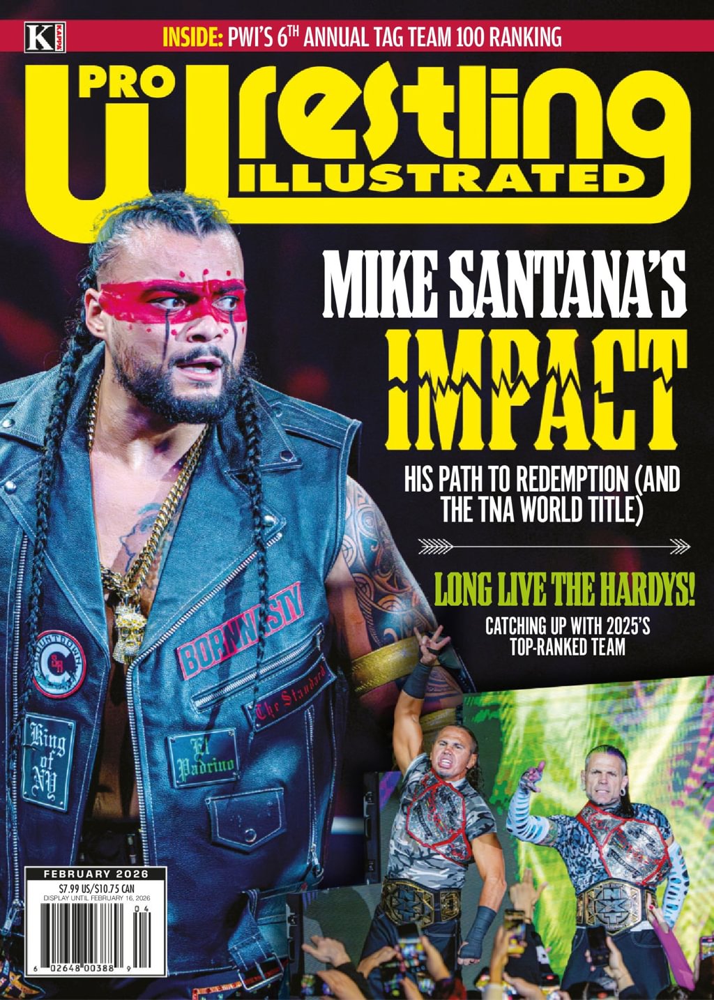 Pro Wrestling Illustrated February 01, 2026 Issue Cover