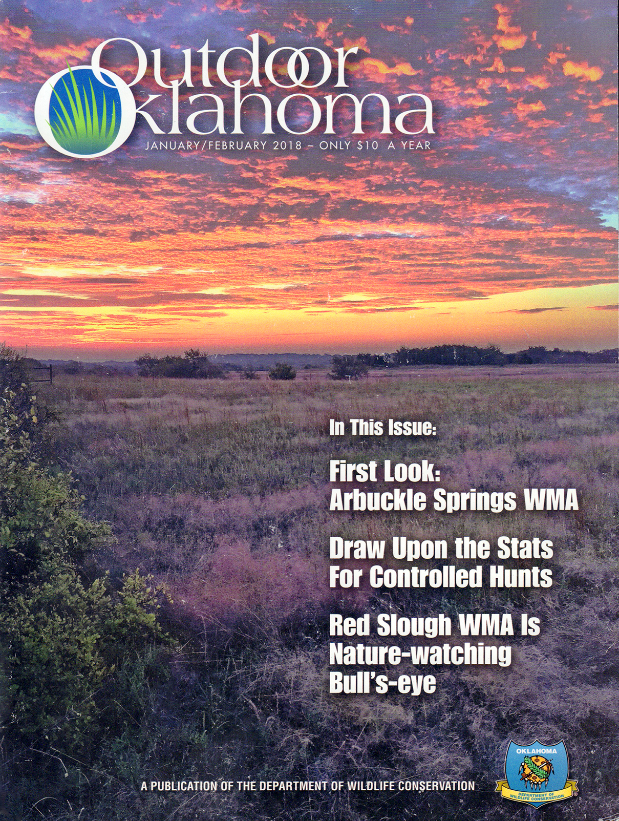 Outdoor-Oklahoma January 01, 2018 Issue Cover