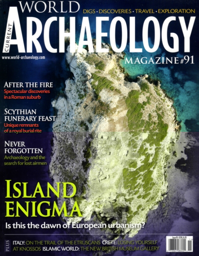 Current World Archaeology October 01, 2018 Issue Cover