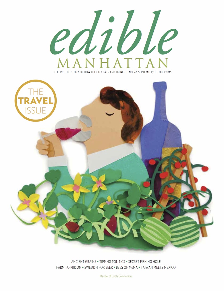 Edible-Manhattan September 01, 2015 Issue Cover