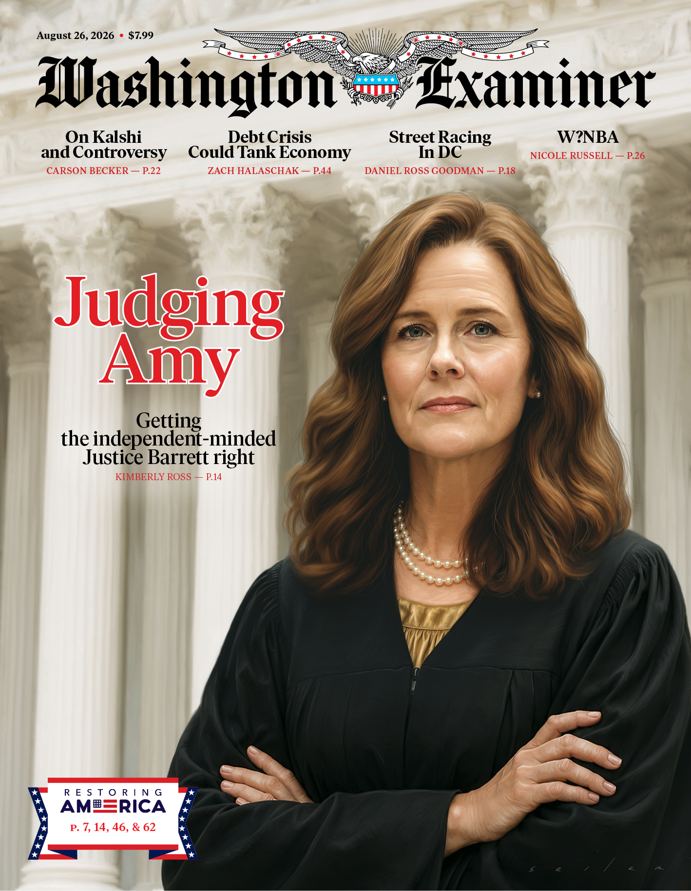 Washington-Examiner August 26, 2026 Issue Cover