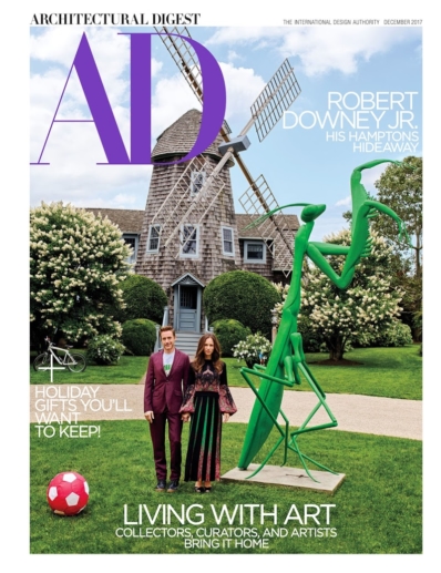 Architectural Digest December 01, 2017 Issue Cover