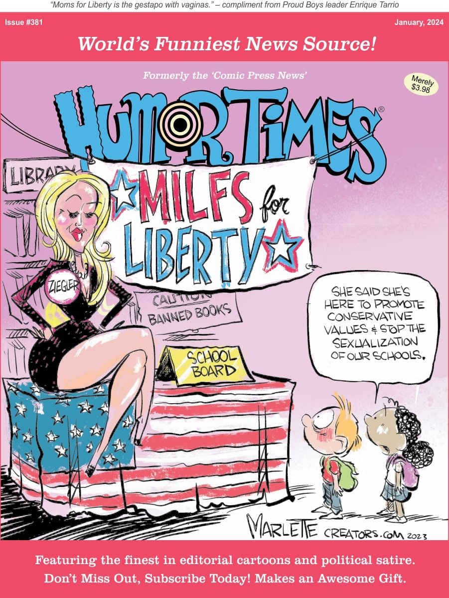 Humor-Times January 01, 2024 Issue Cover