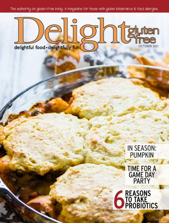 Delight-Gluten-Free October 01, 2021 Issue Cover