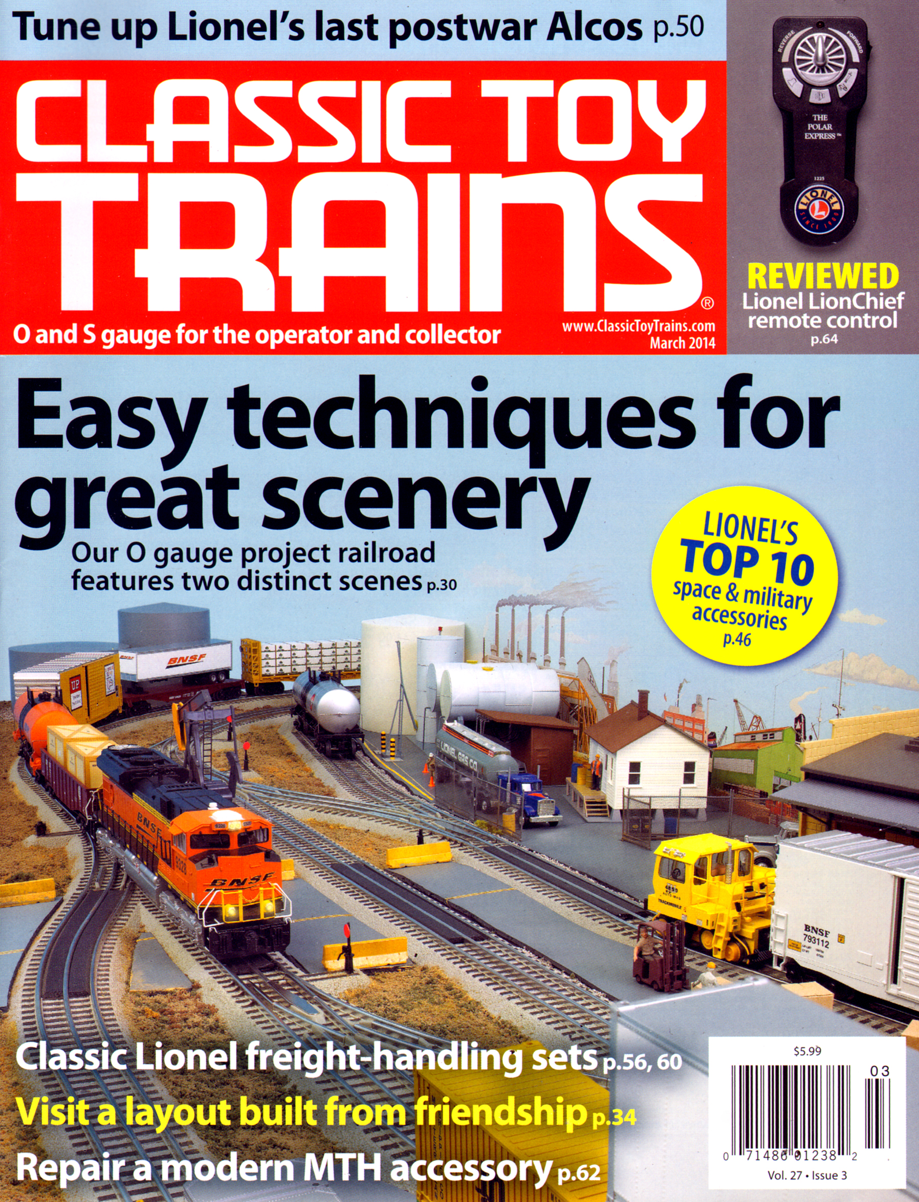 Classic-Toy-Trains March 01, 2014 Issue Cover