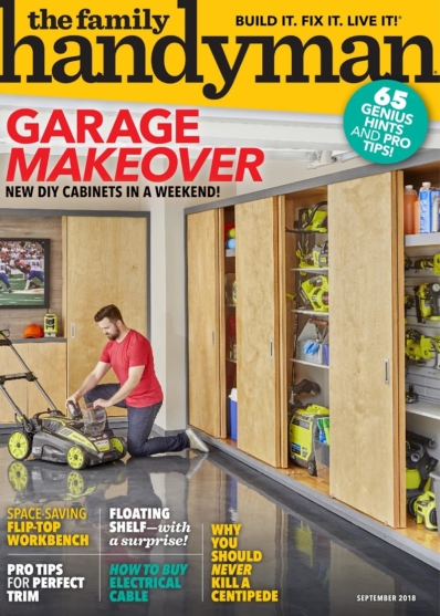 The Family Handyman September 01, 2018 Issue Cover