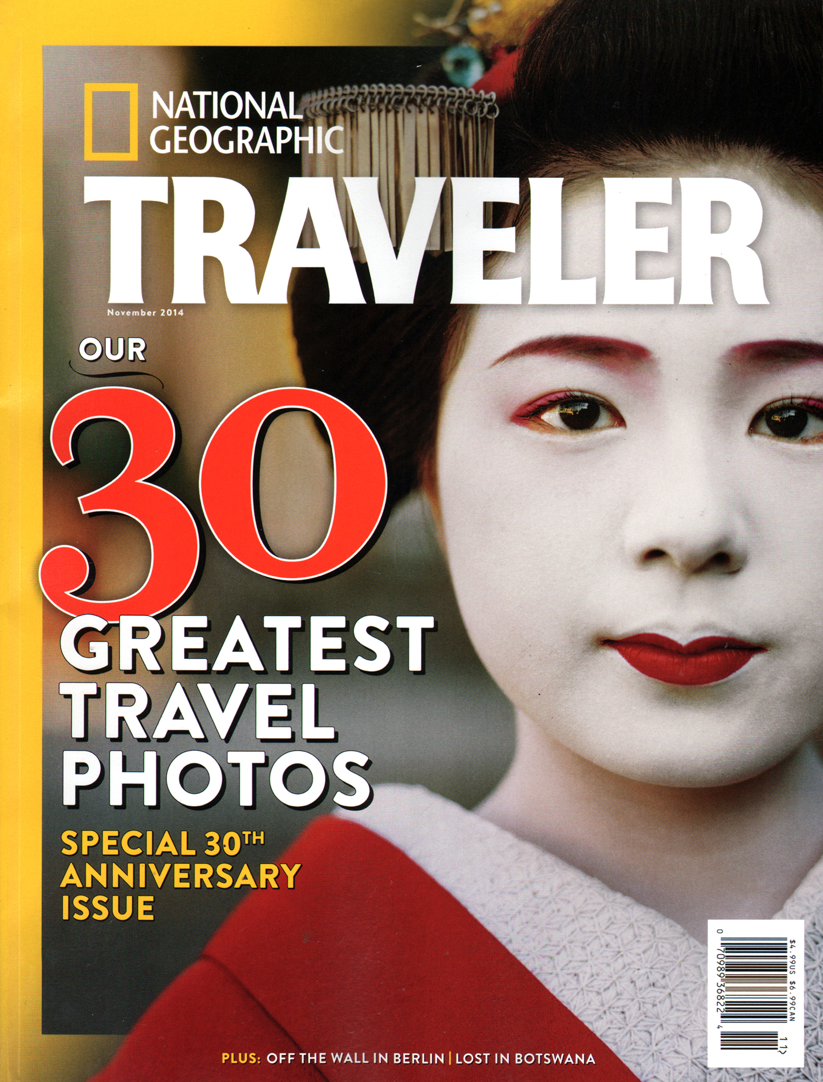 National-Geographic-Traveler November 01, 2014 Issue Cover