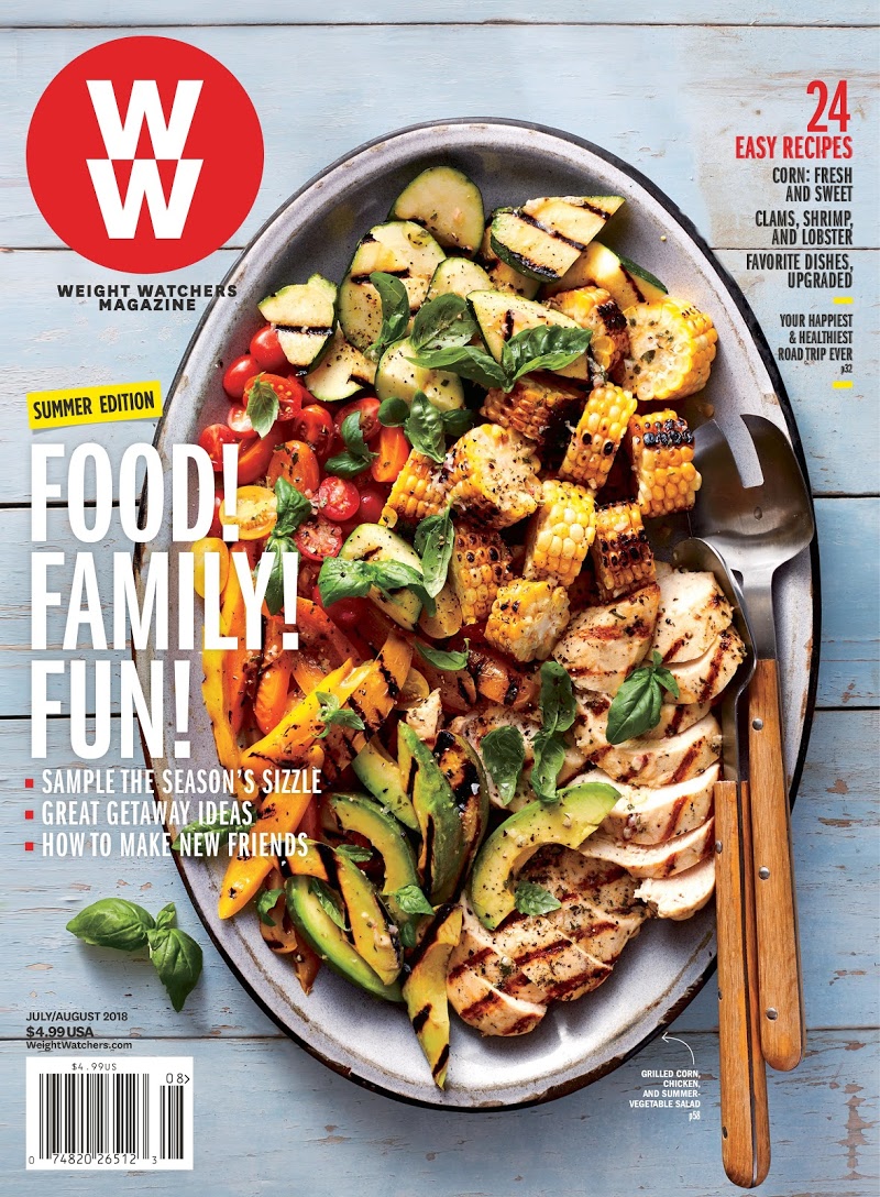 Weight-Watchers-Magazine July 01, 2018 Issue Cover