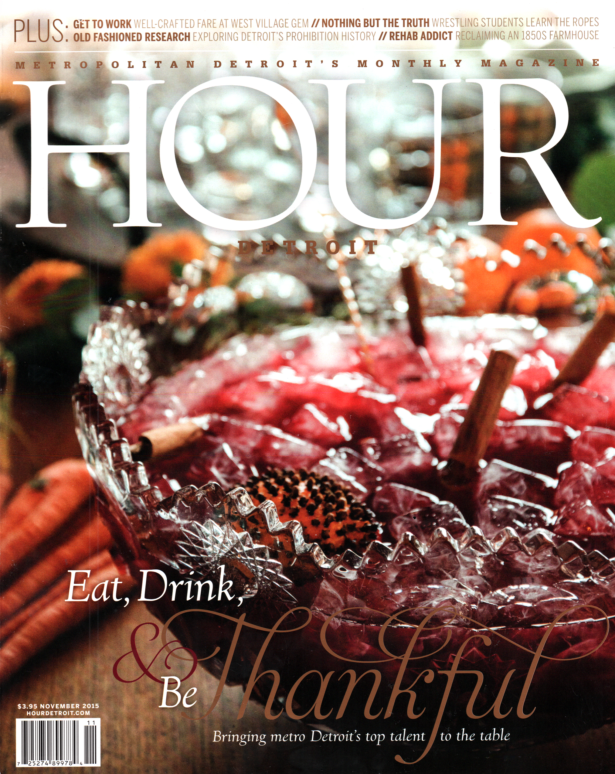 Hour-Detroit November 01, 2015 Issue Cover