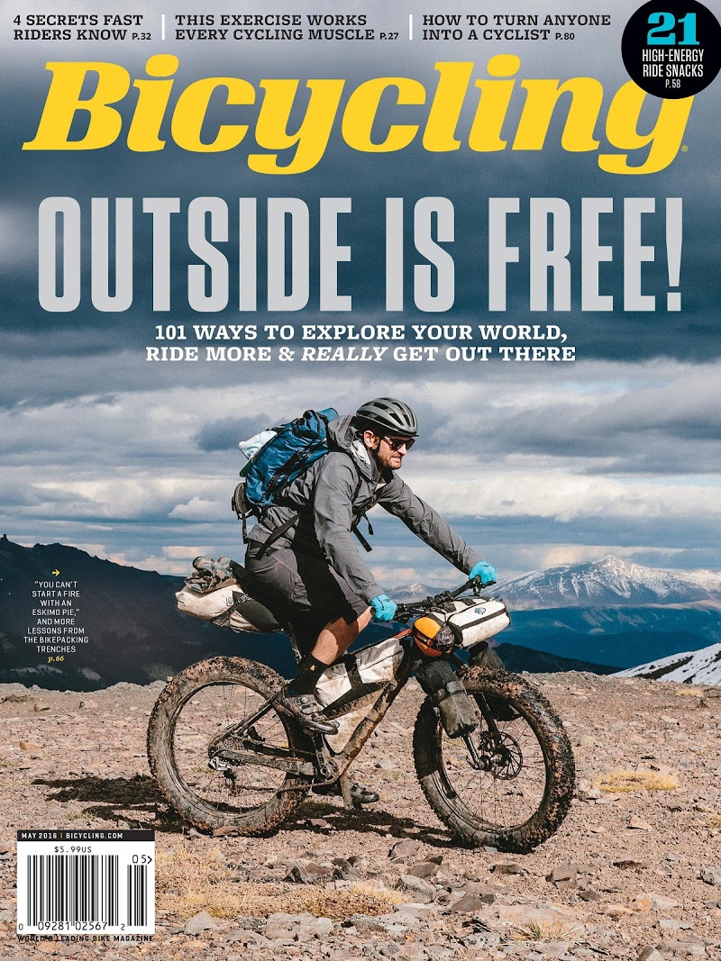 Bicycling May 01, 2016 Issue Cover