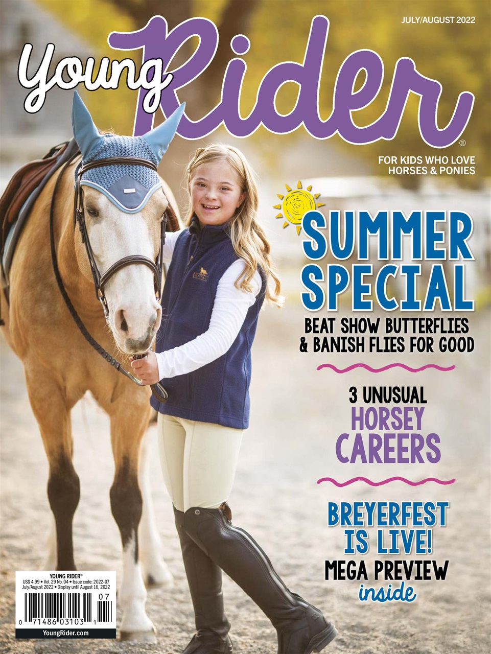 Young-Rider July 01, 2022 Issue Cover