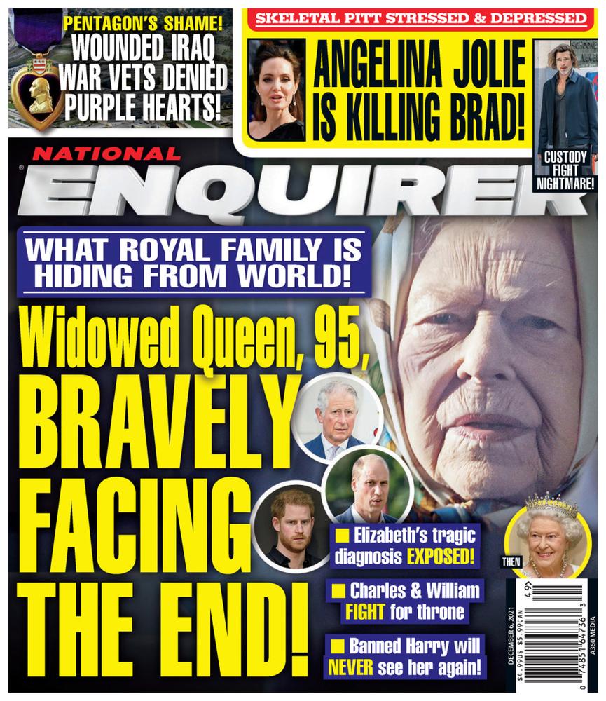 National-Enquirer December 06, 2021 Issue Cover