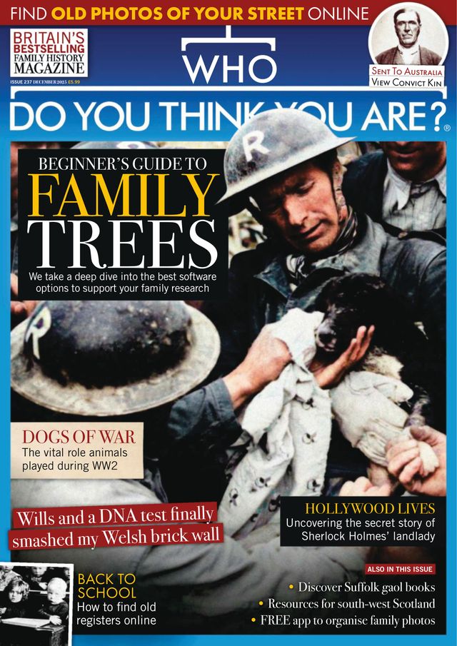 Who-Do-You-Think-You-Are December 01, 2025 Issue Cover