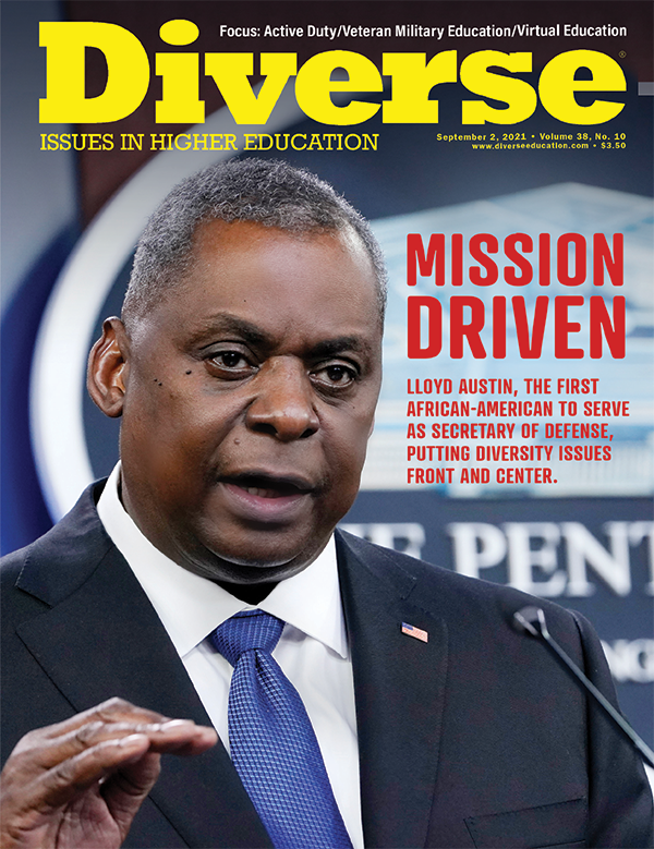 Diverse-Issues-In-Higher-Education September 02, 2021 Issue Cover