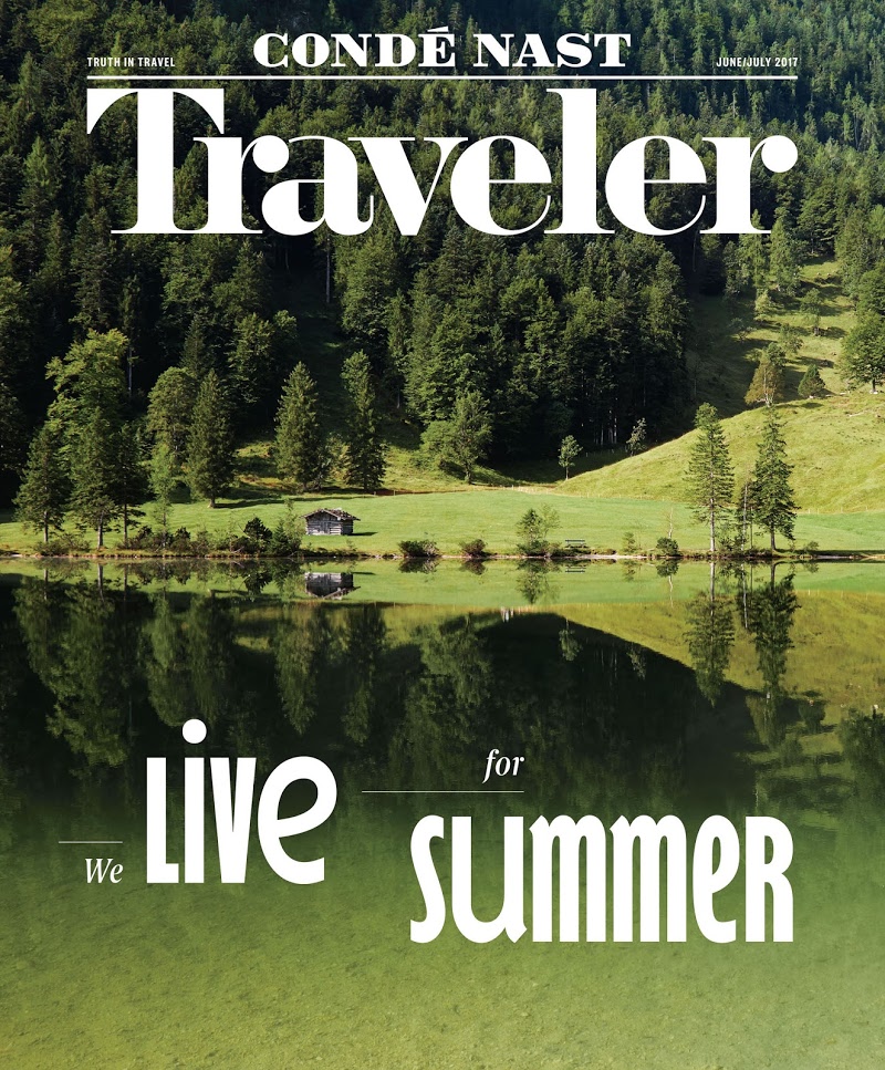 Condé-Nast-Traveler June 01, 2017 Issue Cover
