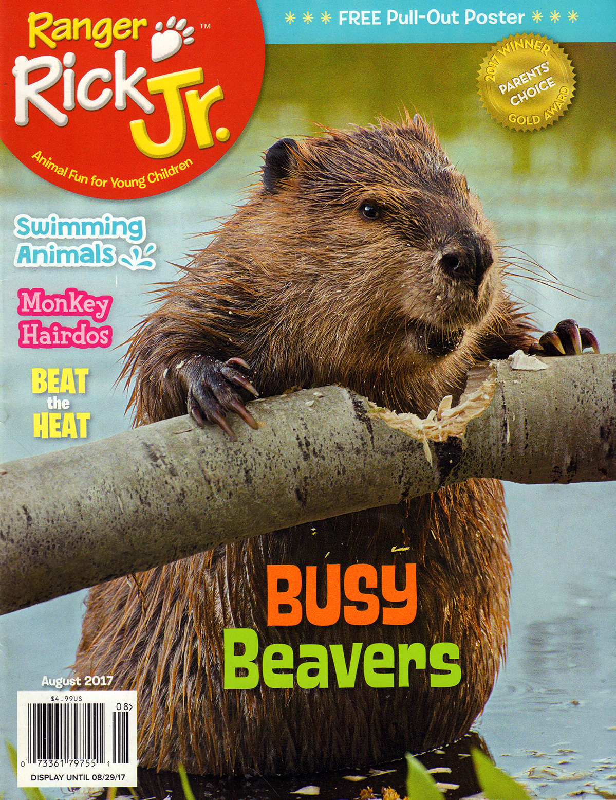 Ranger-Rick-Jr August 01, 2017 Issue Cover